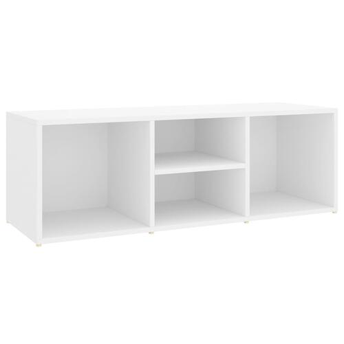 Skoreol 105x35x35 cm konstrueret træ hvid