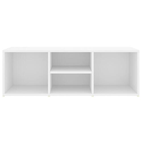 Skoreol 105x35x35 cm konstrueret træ hvid