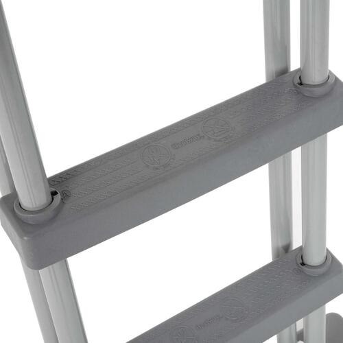 Power Steel swimmingpoolsæt rektangulær 412x201x122 cm