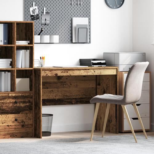 Rustikt skrivebord Gammelt træ Massivt træ 100 x 50 x 76 cm