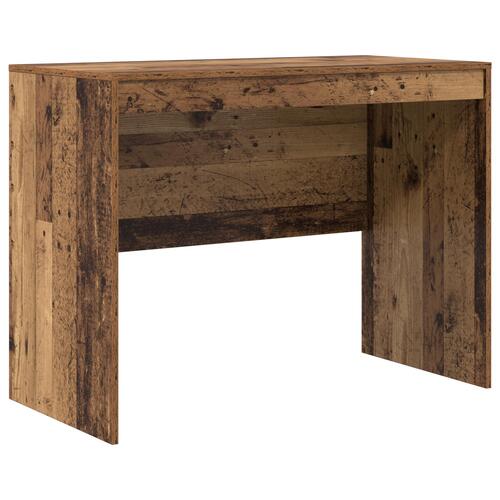 Rustikt skrivebord Gammelt træ Massivt træ 100 x 50 x 76 cm