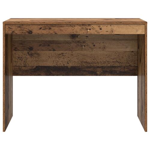 Rustikt skrivebord Gammelt træ Massivt træ 100 x 50 x 76 cm