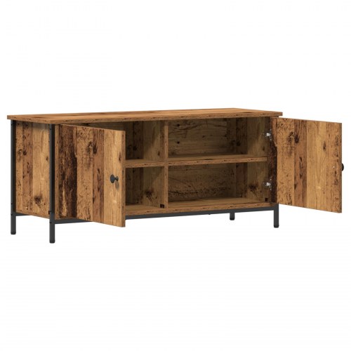 Gammel træ TV-møbel Gammelt træ Spånplade 102 x 35 x 45 cm