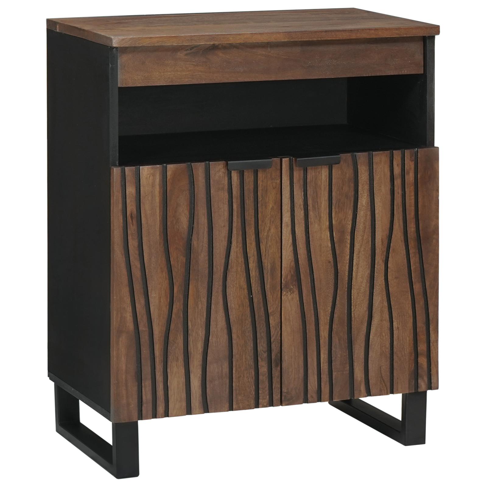 Skuffemøbel 60x33.5x75 cm Massivt Træ og Ingenieret Træ