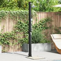 Udendørs Solbruser med Håndholdt Brusehoved 217 cm 20 L