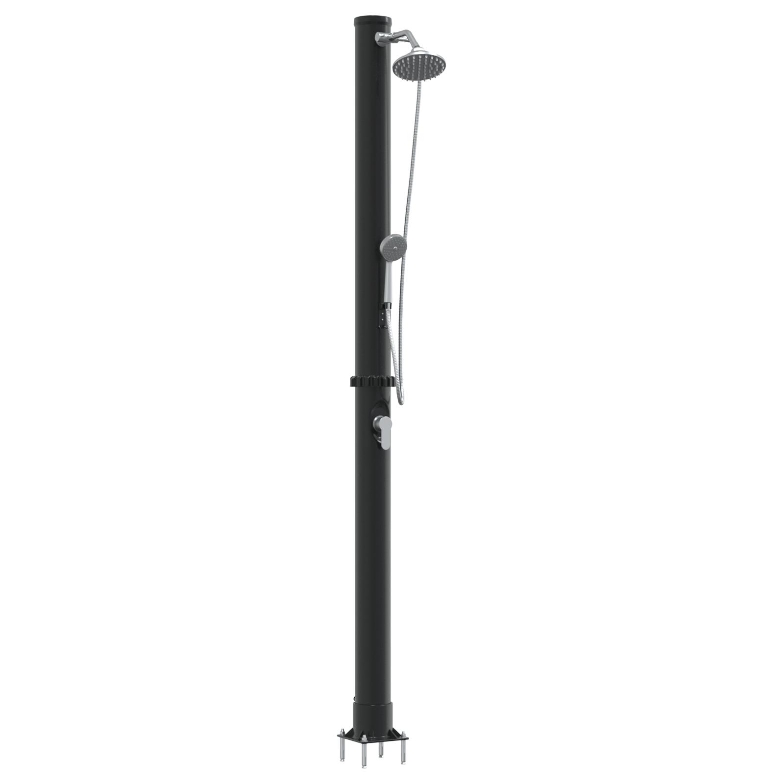 Udendørs Solbruser med Håndholdt Brusehoved 217 cm 20 L