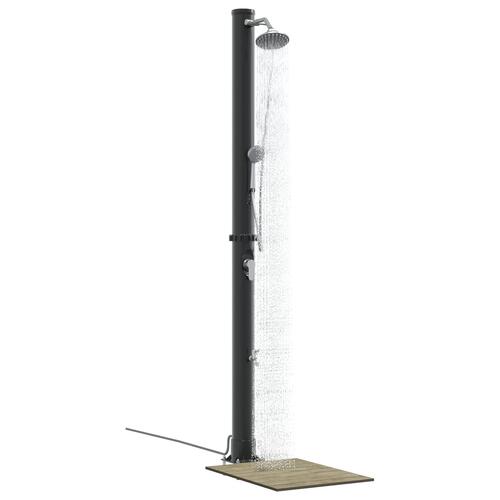 Udendørs Solbruser med Håndholdt Brusehoved 217 cm 20 L