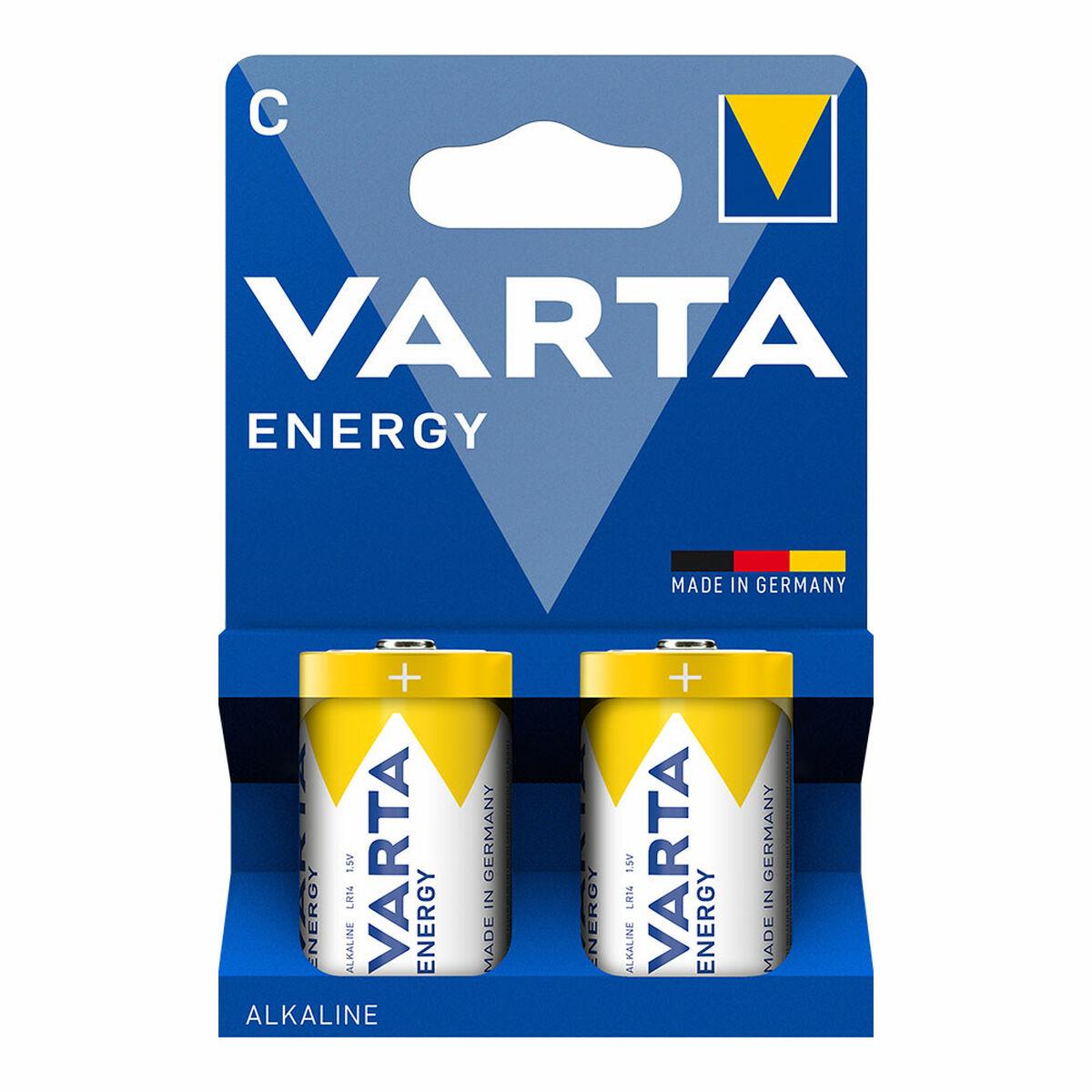 Varta Energy LR14 C alkaline batterier 1,5 V - 2 stk.