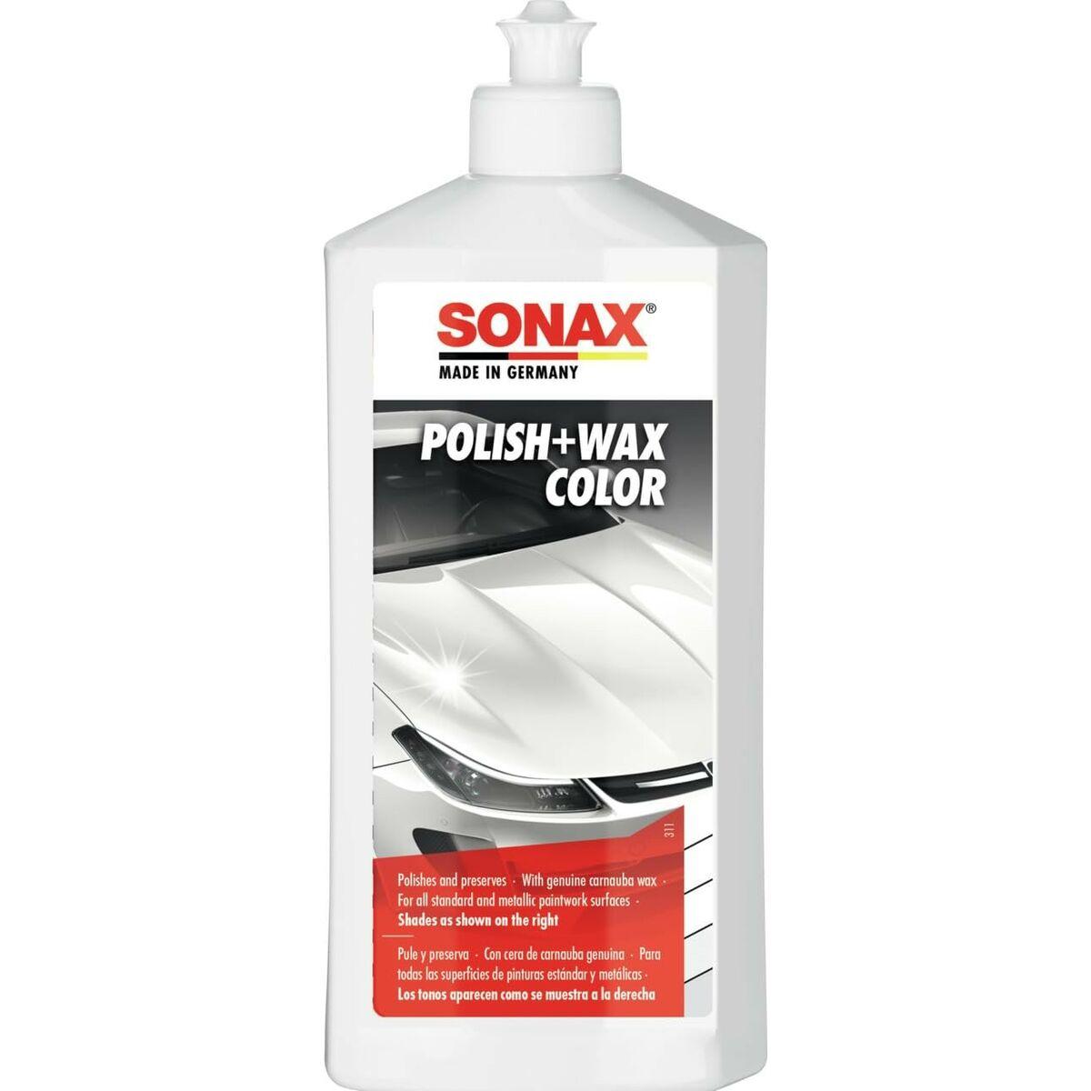 Sonax Polish + Wax Color - bilpolish og voks