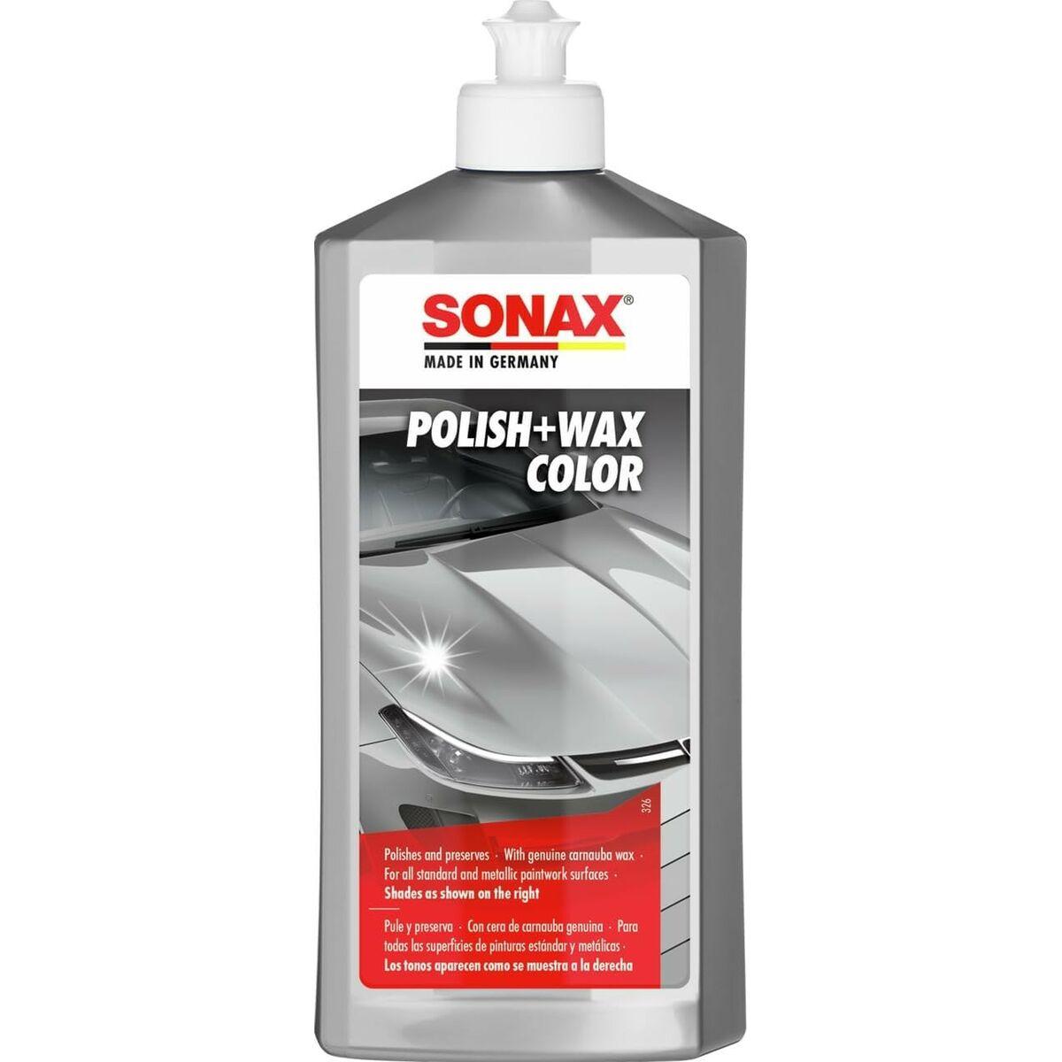 Sonax Polish + Wax Color - bilpolish og voks