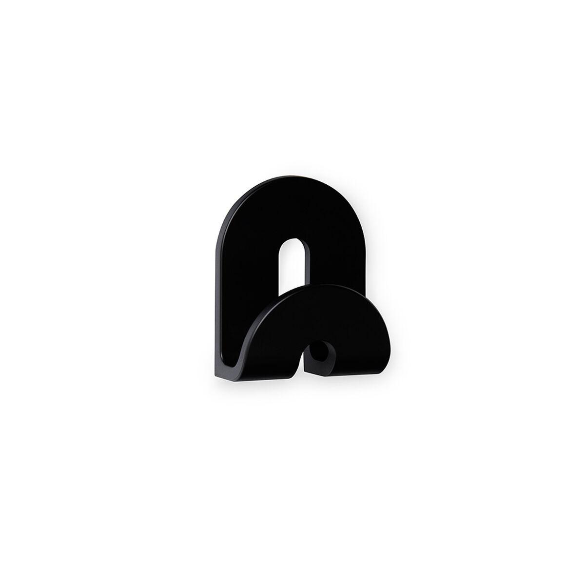 Inofix Calma dørhænger - selvklæbende krog, sort, 2,5 kg