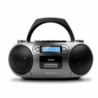 Radiokassette Aiwa BBTC-550MG Bluetooth Grå