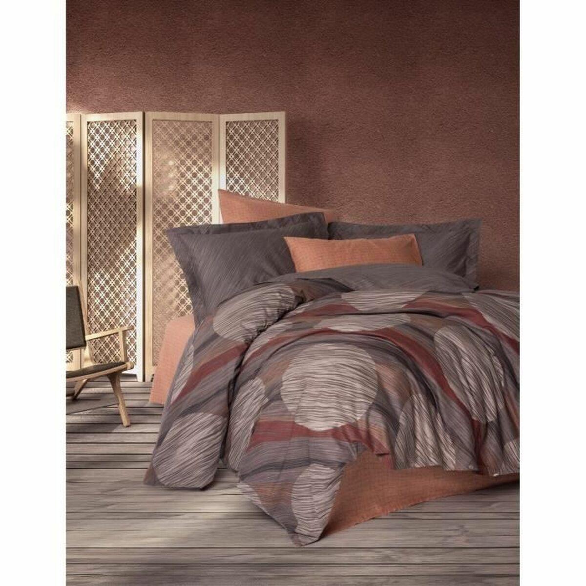 Dynebetræk sæt i bomuld - Multifarvet 220 × 240 cm