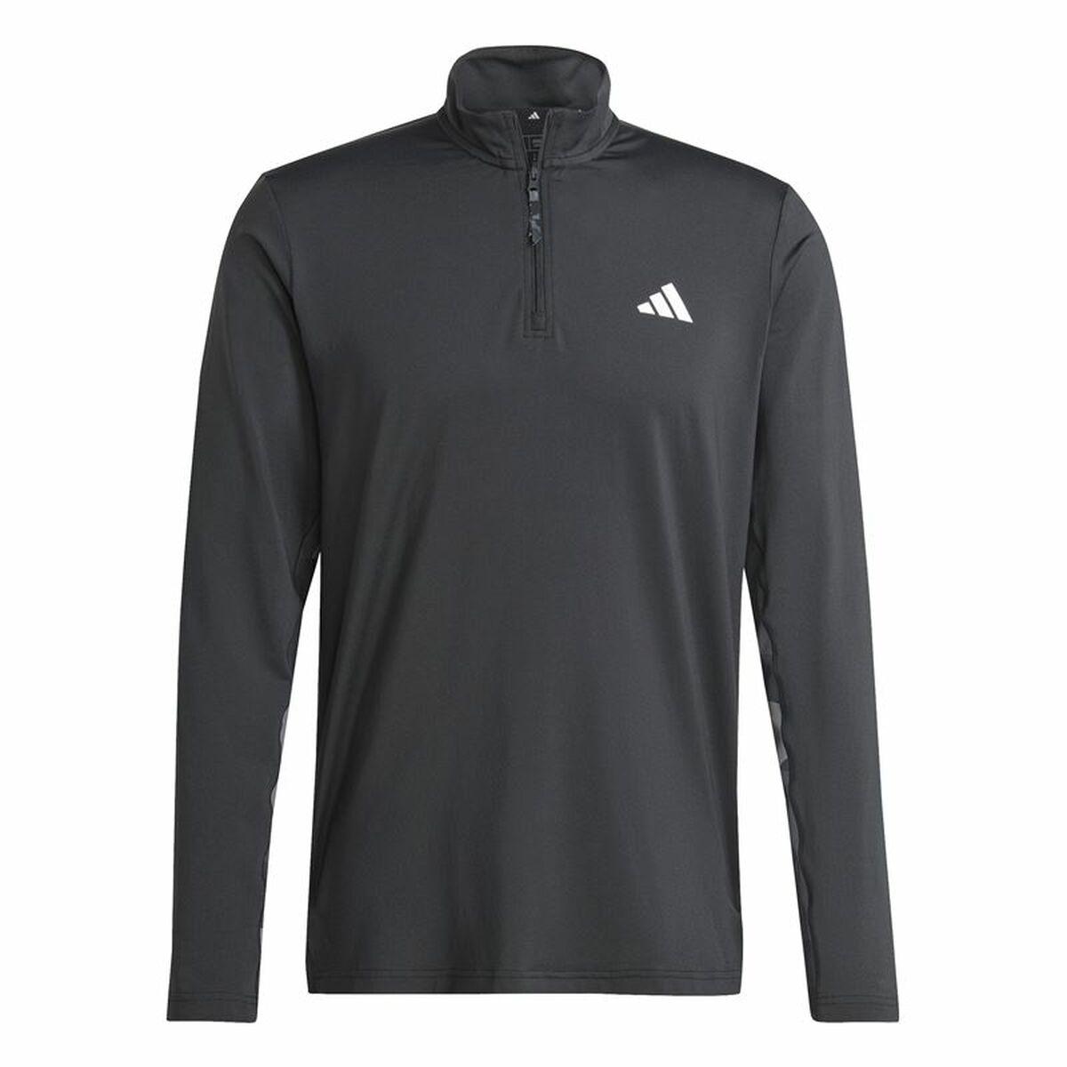 Adidas Essentials sweatshirt uden hætte - Sort (S)