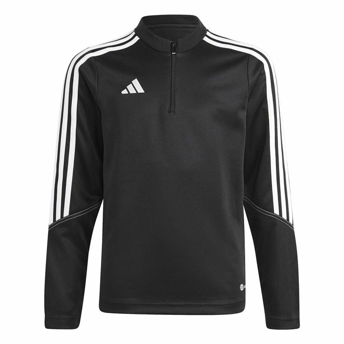 Adidas Tiro 23 Club sweatshirt uden hætte - Sort (7-8 år)