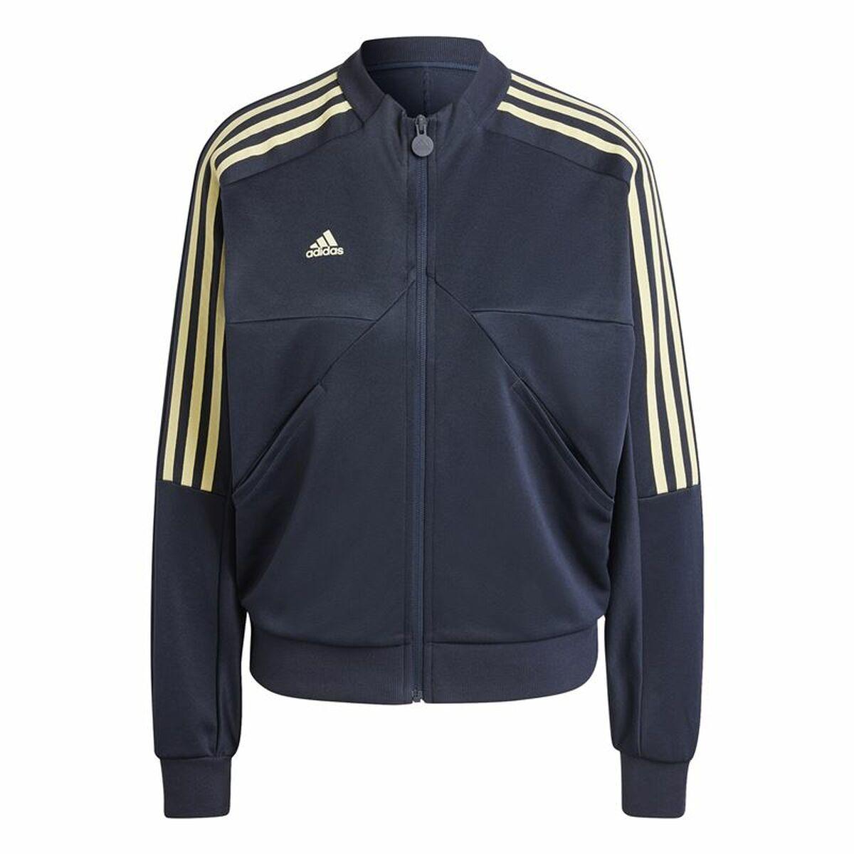 Adidas Tiro Track Top sportsjakke til damer - Blå (M) billede
