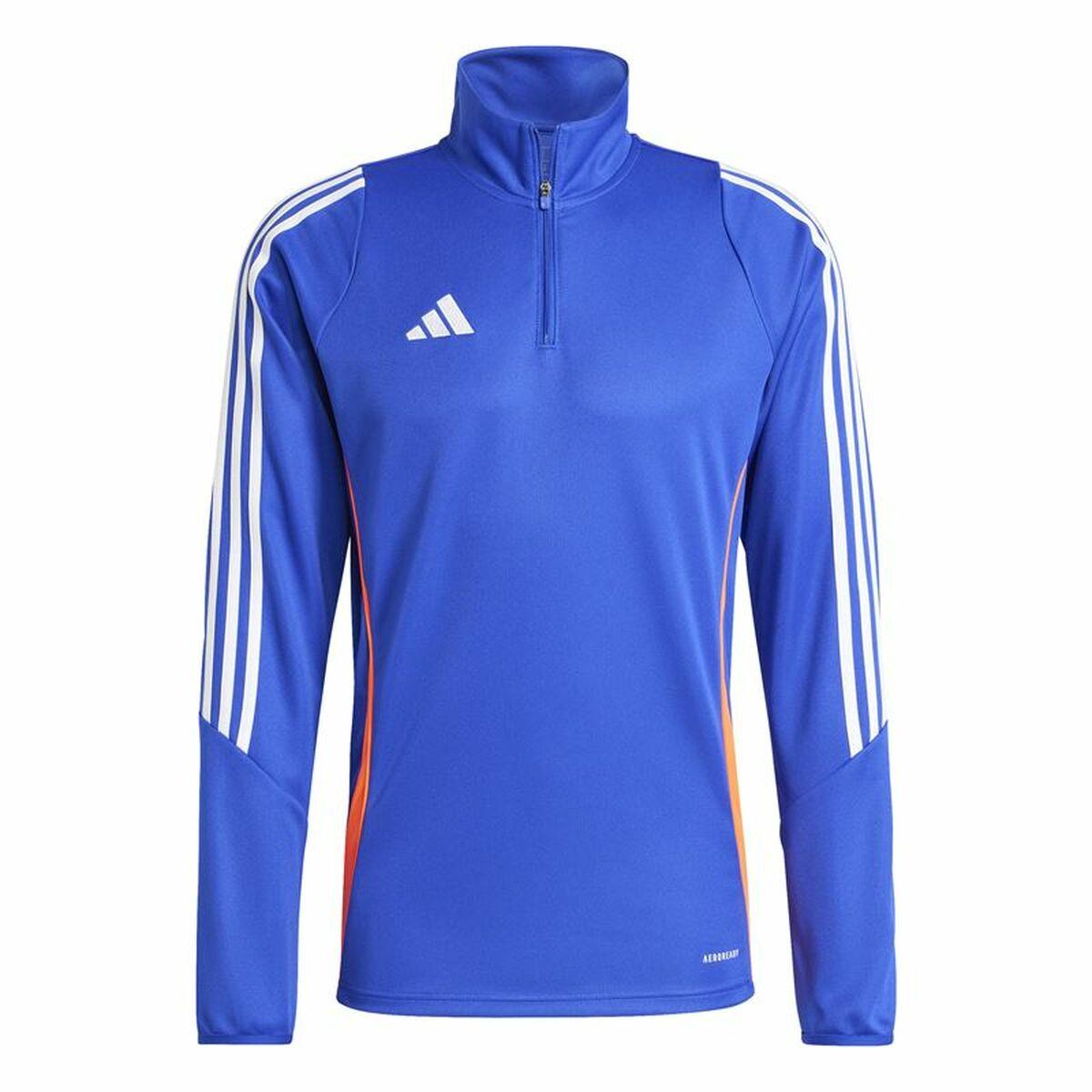 Adidas Tiro 24 Training sweatshirt uden hætte - Blå (S)