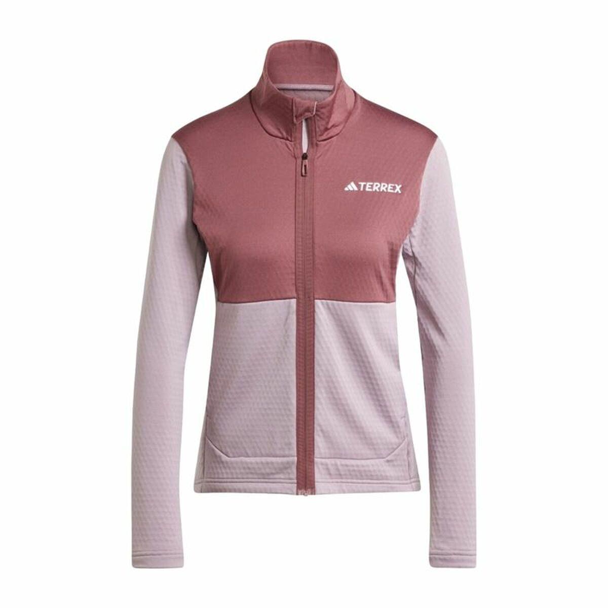 Adidas Terrex Multi Light Fleece sportsjakke til damer - Pink, XS