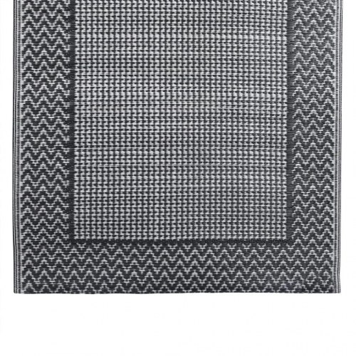 Udendørstæppe 80x150 cm PP grå