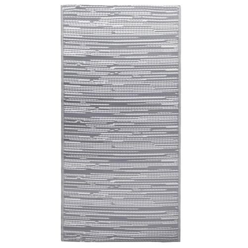 Udendørstæppe ARAKIL 80x150 cm PP grå
