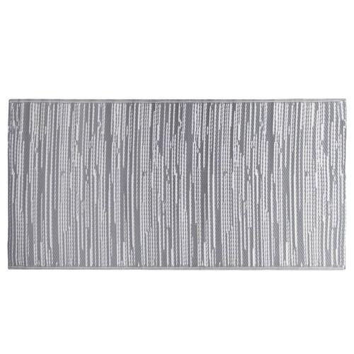 Udendørstæppe ARAKIL 80x150 cm PP grå