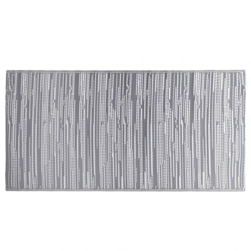 Udendørstæppe ARAKIL 190×290 cm - grå polypropylen