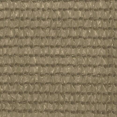 Altanafskærmning 120x600 cm HDPE gråbrun
