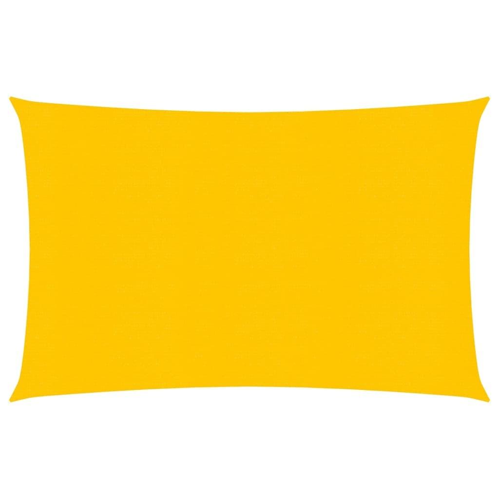 Solsejl 160 G/M² Hdpe Gul - 3 x 5 m