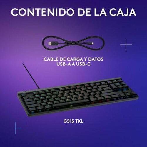 Tastatur og mus Logitech 920-012891 Sort Spansk qwerty