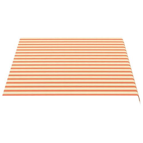 Udskiftningsdug til markise 3,5x2,5 m gul og orange