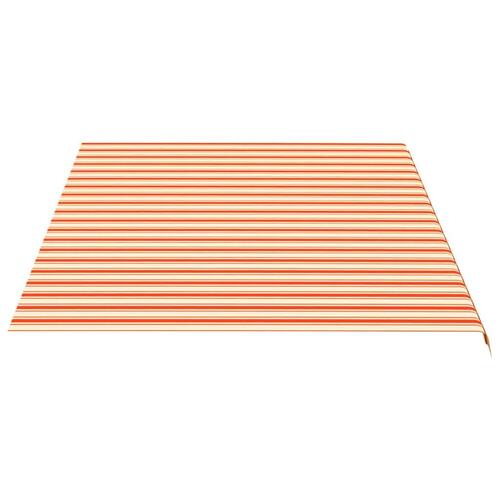 Udskiftningsdug til markise 5x3,5 m gul og orange
