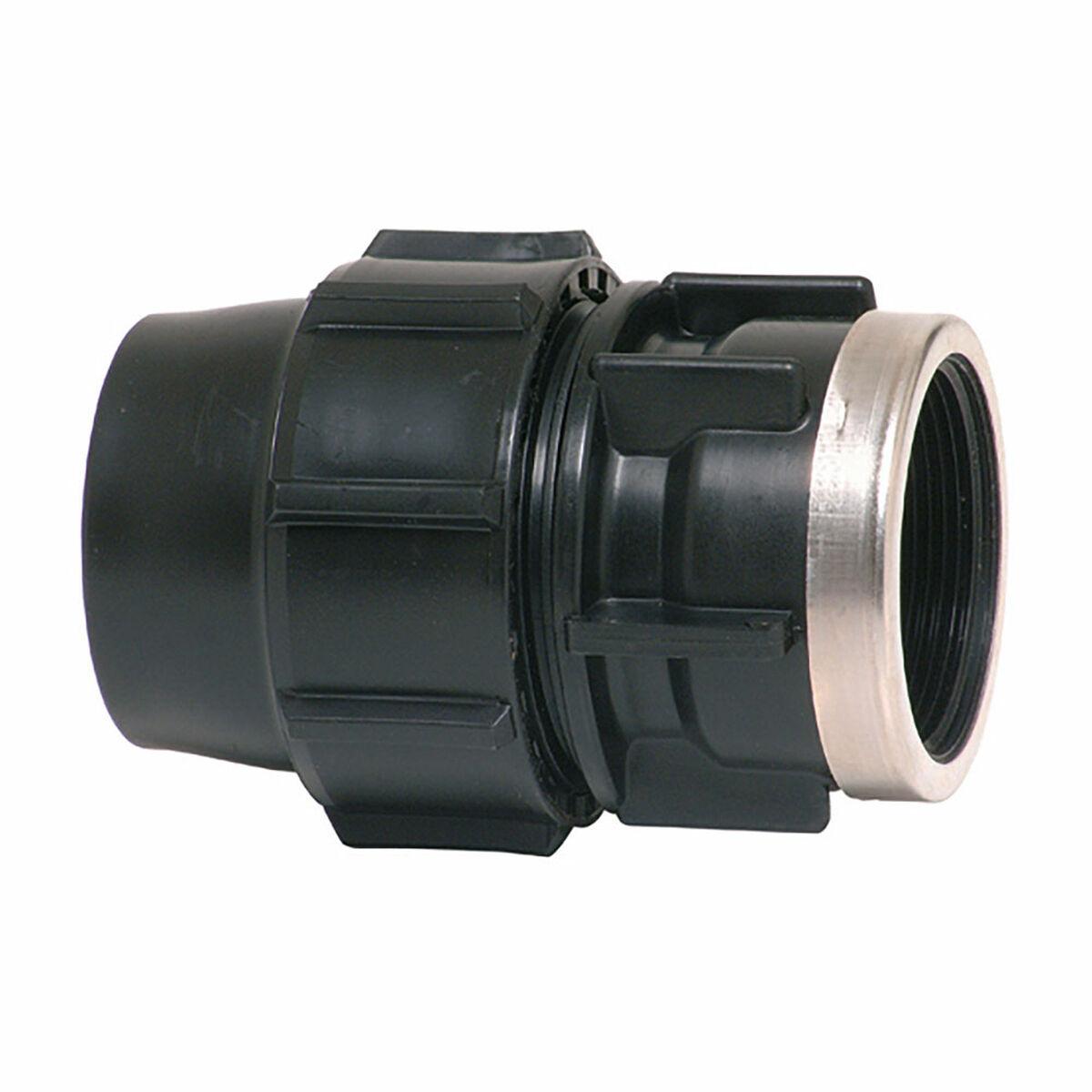 Plasson stik - have, kvindelig gevind 32 mm × 1″, polypropylen