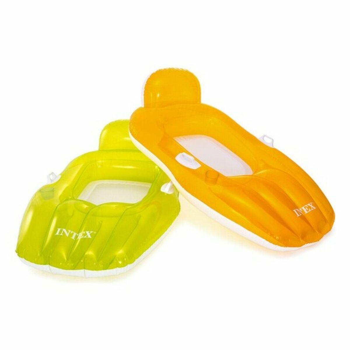 Intex oppustelig poolstol 56805EU - med drinksholder og håndtag
