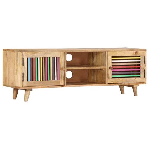 Tv-skab 120x30x40 cm ru mangotræ
