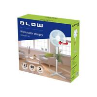 Fritstående ventilator Blow 44-064# Hvid 110 W