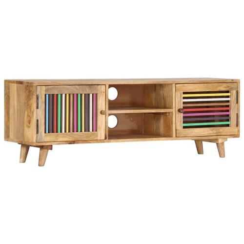 Tv-skab 120x30x40 cm ru mangotræ