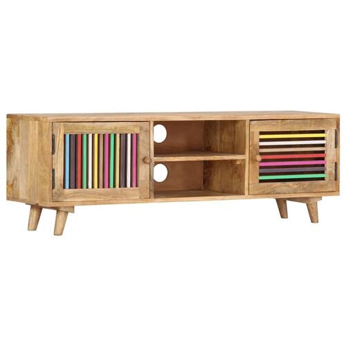 Tv-skab 120x30x40 cm ru mangotræ