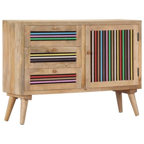 Skænk 100x30x75 cm massivt mangotræ