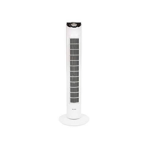 Fritstående ventilator Blow 44-073# Hvid 80 W