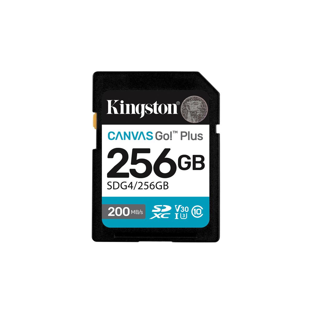 Mikro-SD-hukommelseskort med adapter Kingston SDG4/256GB 256 GB