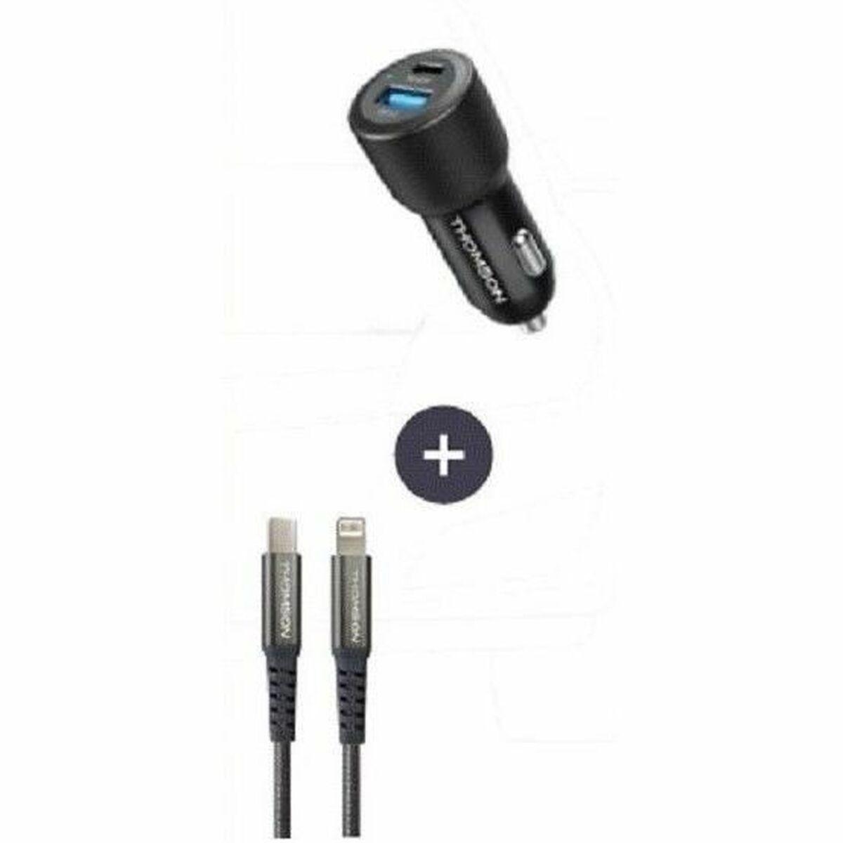 Thomson billader 60 W med USB‑C til Lightning kabel 1,5 m