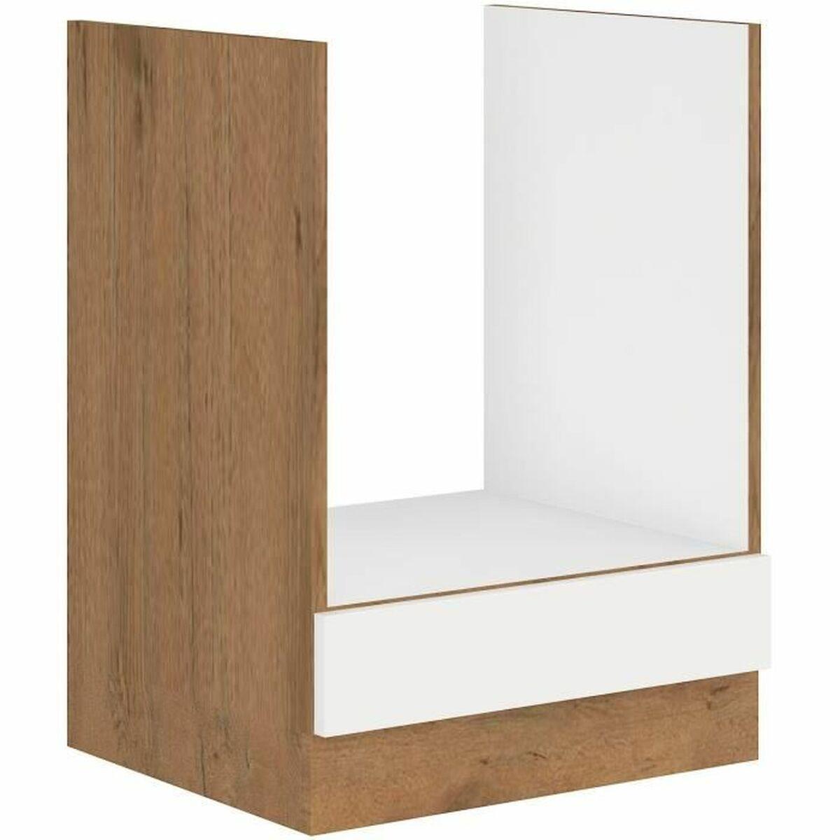 Ovnmodul/kabinet - Hvid, 60 × 52 × 82 cm
