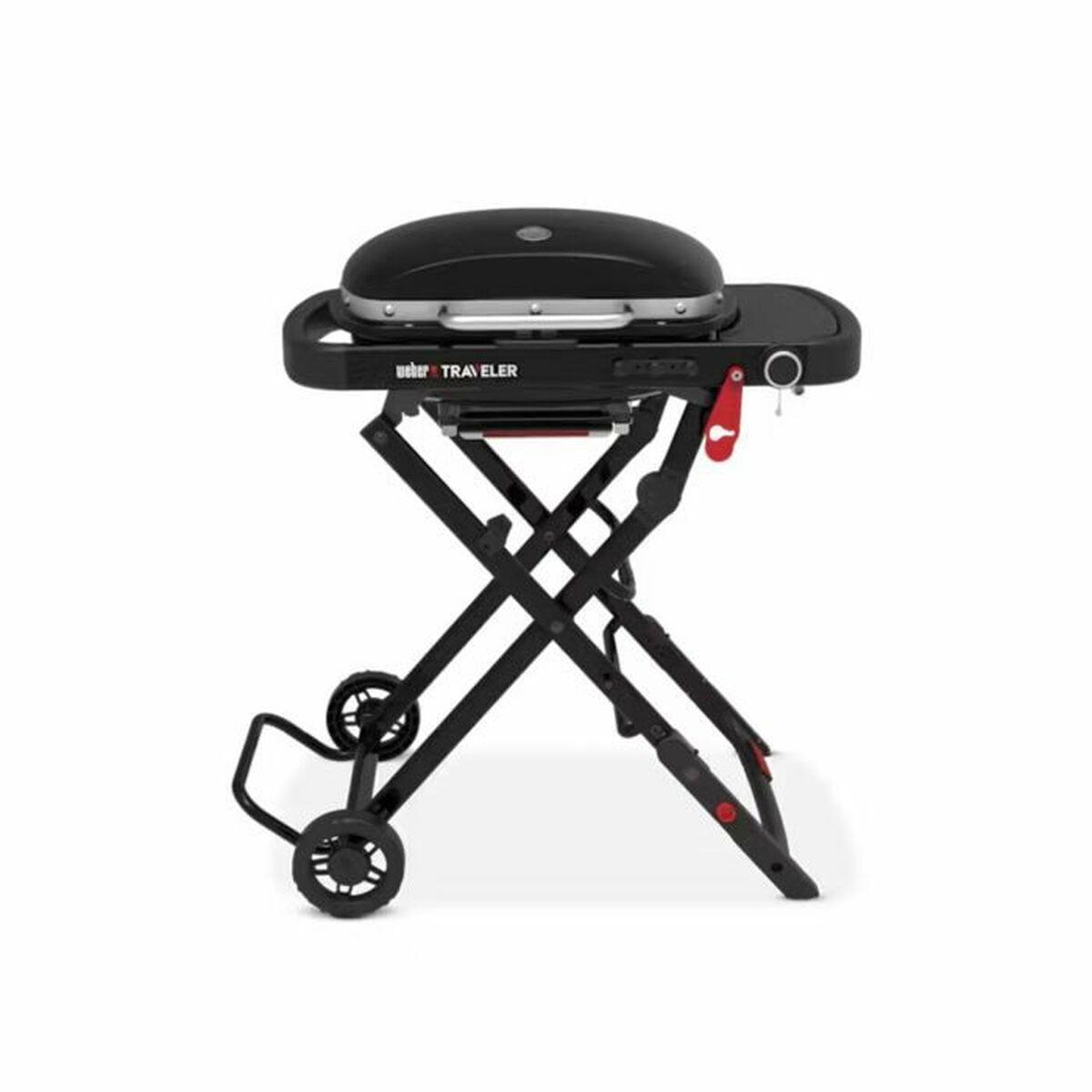 Weber Traveler - transportabel havegrill, sort