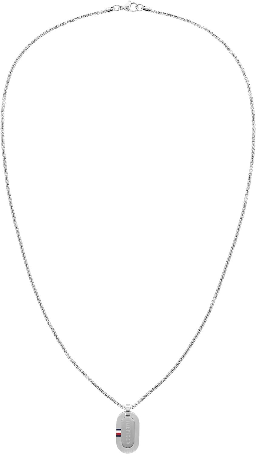 Tommy Hilfiger halskæde i rustfrit stål - sølvfarvet (2790384)