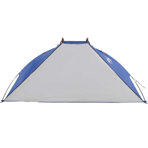 Strandtelt 268x223x125 cm 185T polyester azurblå