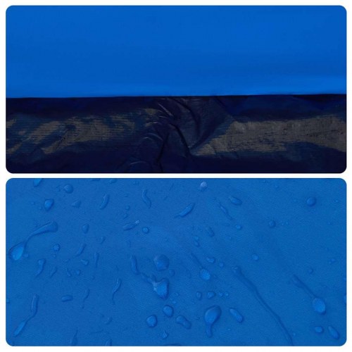 2-personers strandtelt vandafvisende quick-release azurblå