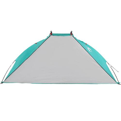 Strandtelt 268x223x125 cm 185T polyester havgrøn
