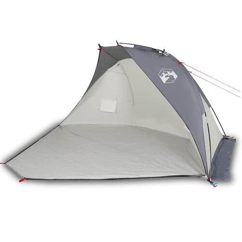 Strandtelt 268x223x125 cm 185T polyester grå