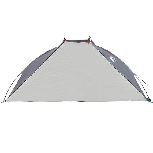 Strandtelt 268x223x125 cm 185T polyester grå