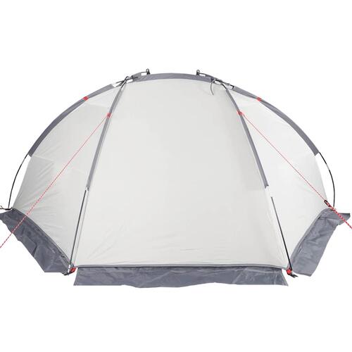 Strandtelt 268x223x125 cm 185T polyester grå